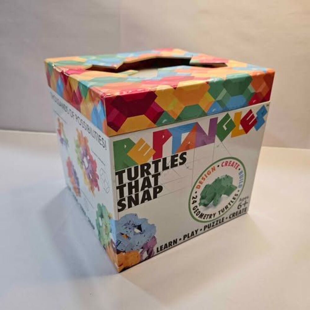 Reptangles Turtles That Snap Building Toy Set